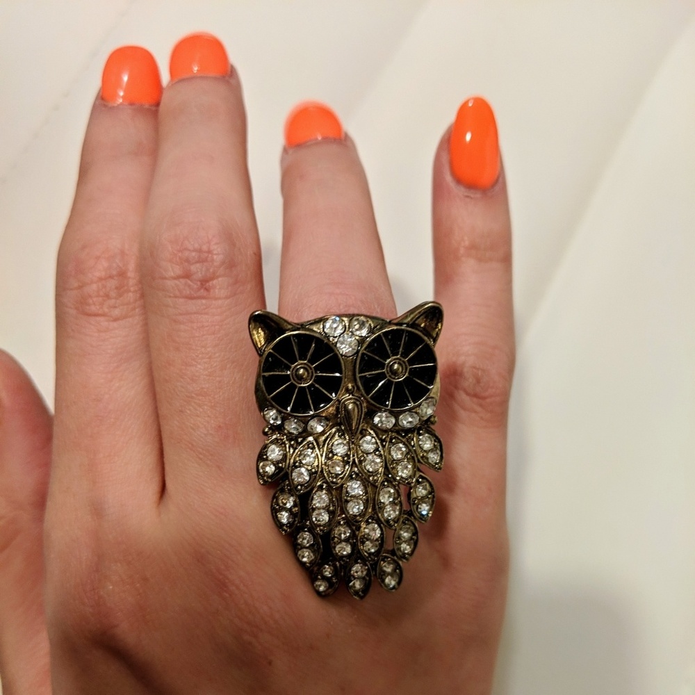 Owl Ring - Picture 2 of 4